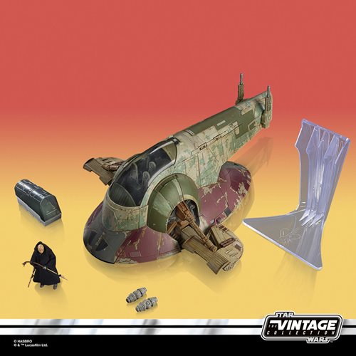 Star Wars The Vintage Collection Boba Fett’s Starship 3 3/4-Inch-Scale The Book of Boba Fett Vehicle