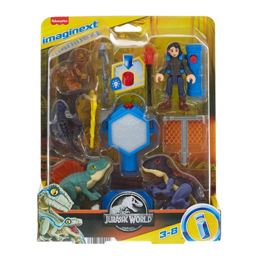Jurassic World Imaginext Evo-Scanner Action Figure Playset