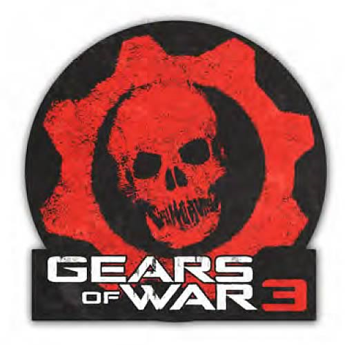 Gear of War GoW 2 3 Xbox 360 epic game PC Spiel Patch Aufnäher Emblem 