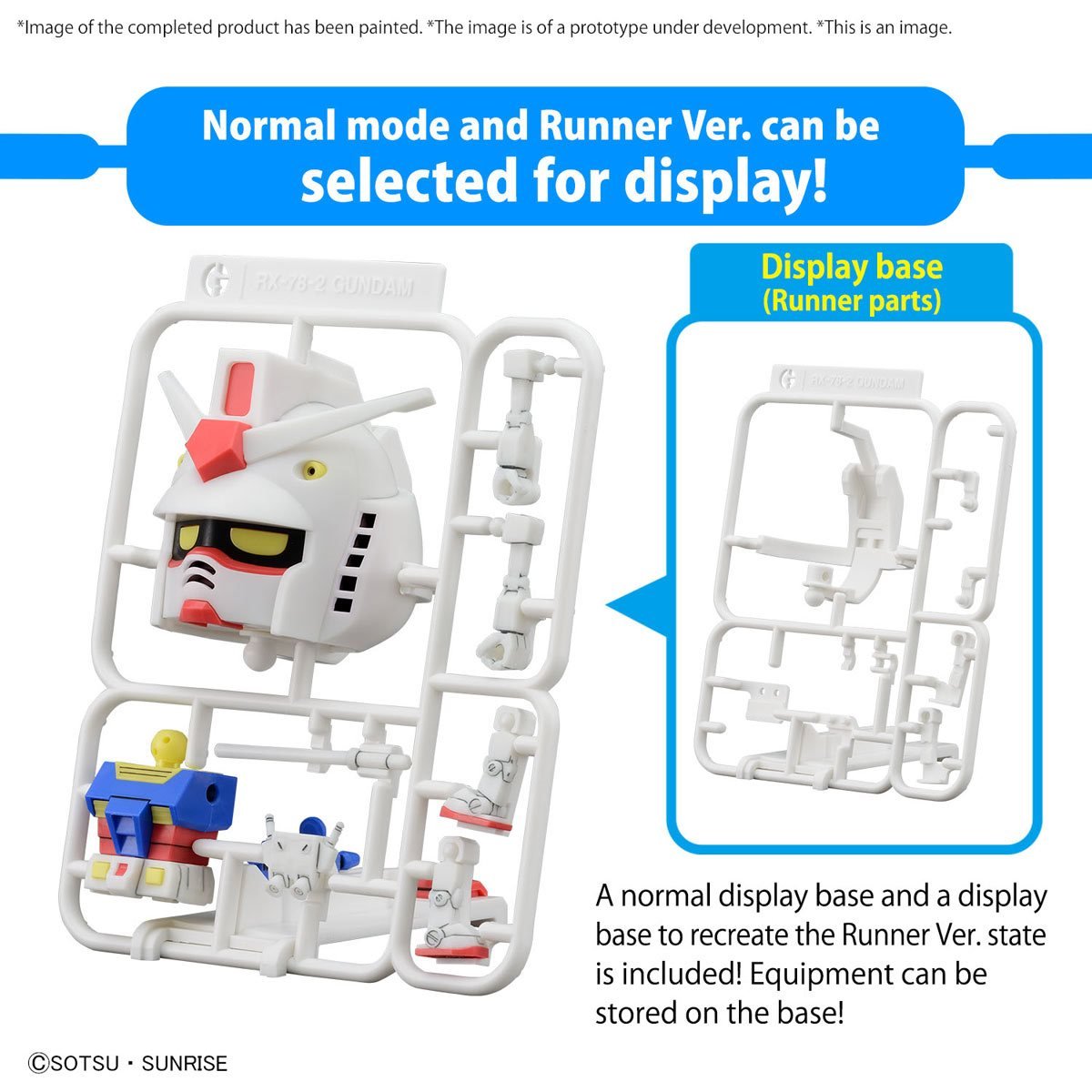 1/1 Gunpla-kun DX Set (with Runner Ver. Recreated Parts) | Bandai Gundam  Gunpla Kit | LA Scale Model