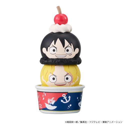One Piece Stack Up and Change Tsumichen Mini-Figure Case of 6