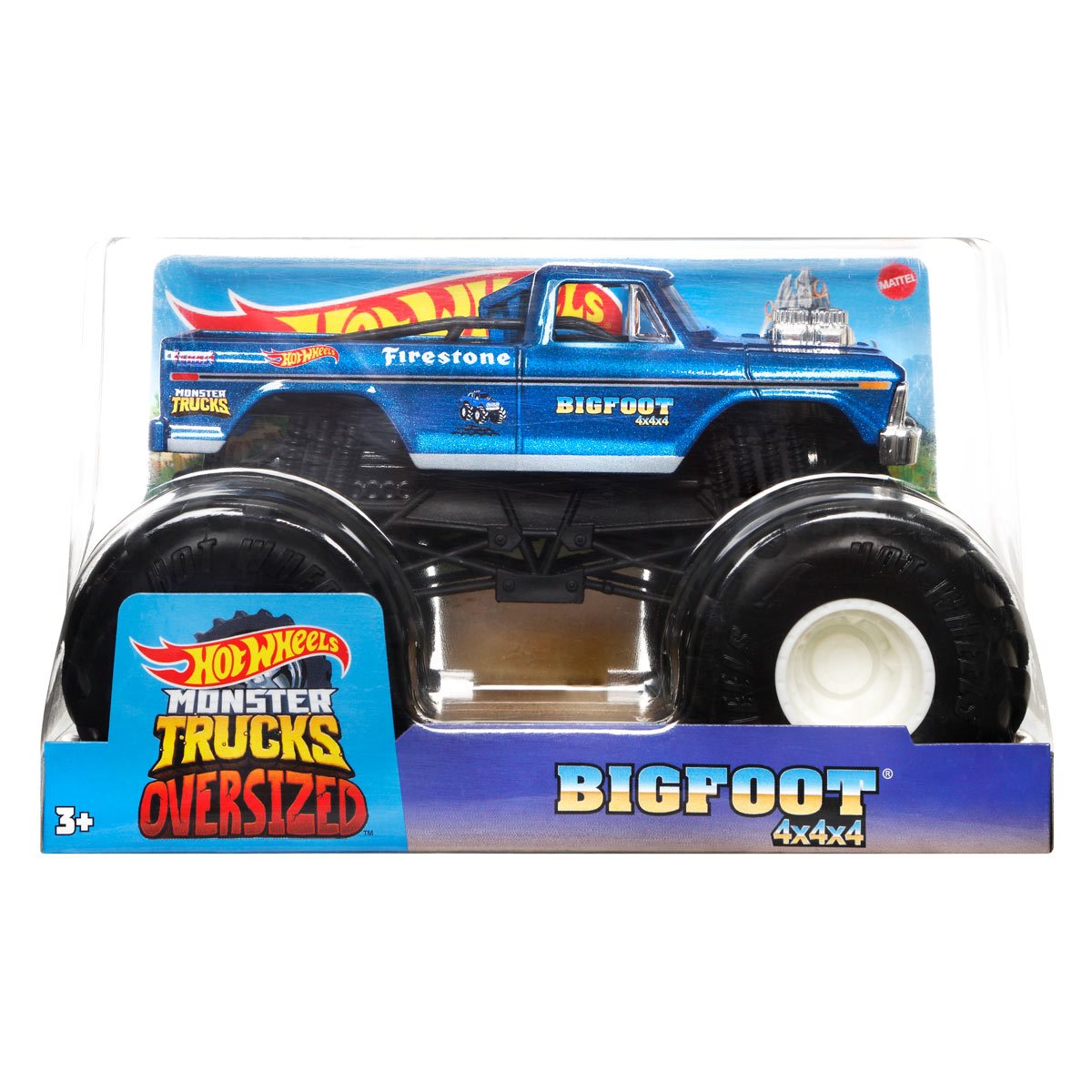  Hot Wheels Monster Trucks, Oversized Monster Truck, 1