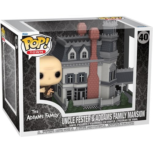 The Addams Family Classic Home with Uncle Fester Pop! Town