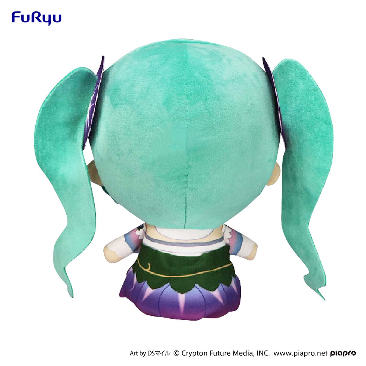 Furyu Hatsune Miku White Rabbit Kyurumaru Big Plush