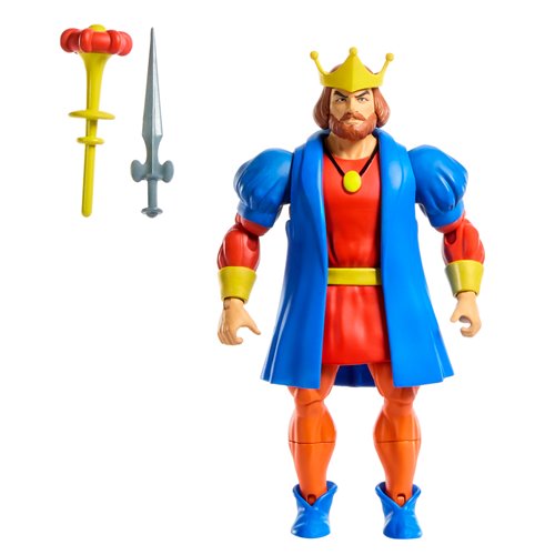 Masters of the Universe Origins Wave 28 Cartoon Collection King Randor Action Figure
