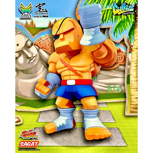 Street Fighter Bulkyz Collections Sagat Action Figure