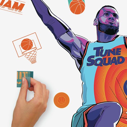 Space Jam 2 LeBron James Peel and Stick Giant Wall Decals