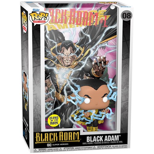 Black Adam Pop! Comic Cover Figure with Case