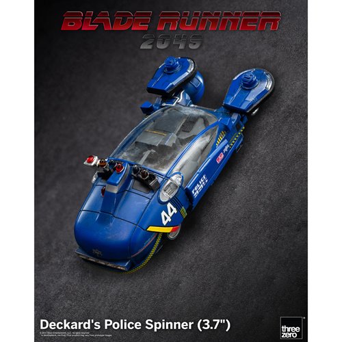Blade Runner 2049 Deckard's Police Spinner Die-Cast Metal Vehicle