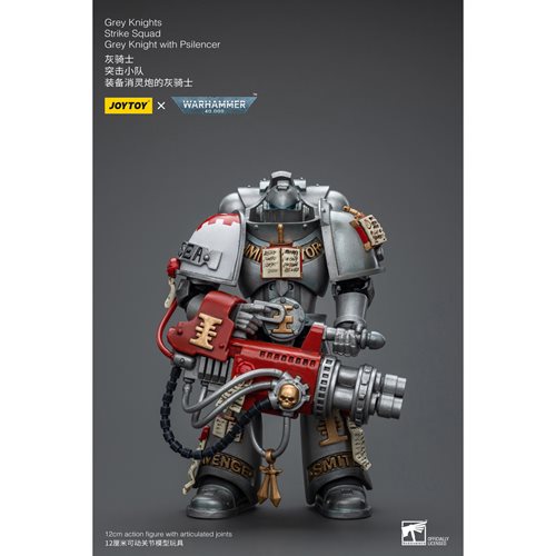 Joy Toy Warhammer 40,000 Grey Knights Strike Squad Grey Knight with Psilencer 1:18 Scale Action Figu