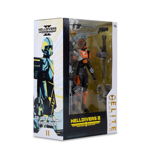 Helldivers II CE-25 Trench Engineer McFarlane Elite Edition #11 7-Inch Deluxe Action Figure