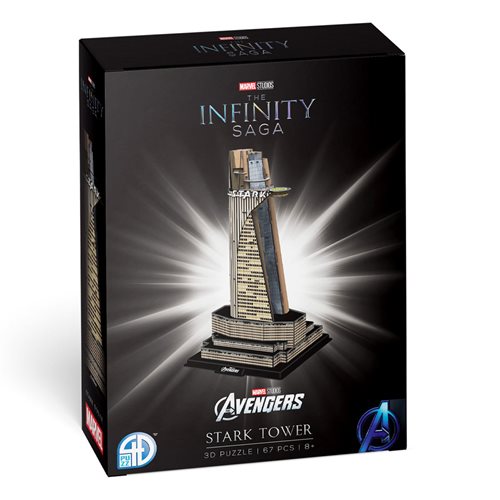 Marvel Stark Tower 3D Model Puzzle Kit