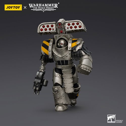 Joy Toy Warhammer The Horus Heresy Iron Warriors Tyrant Siege Master with Rocket 1:18 Scale Action F