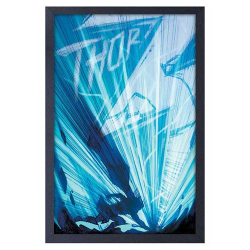 Thor Lightning Framed Art Print