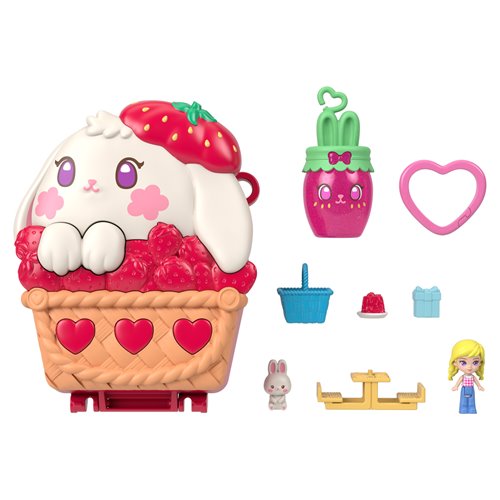 Polly Pocket Picnic Bunny Compact Playset
