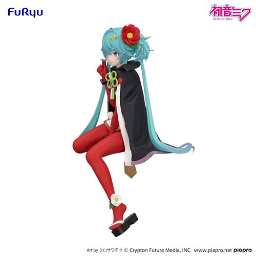 Vocaloid Hatsune Miku Flower Fairy Camellia Noodle Stopper Statue