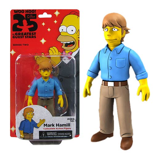 NECA Simpsons 25th Anniversary Mark Hamill 5 Action Figure Series 2