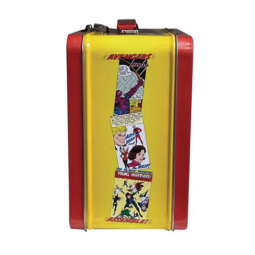 Avengers Assemble Tin Titans Lunch Box with Thermos - Previews Exclusive