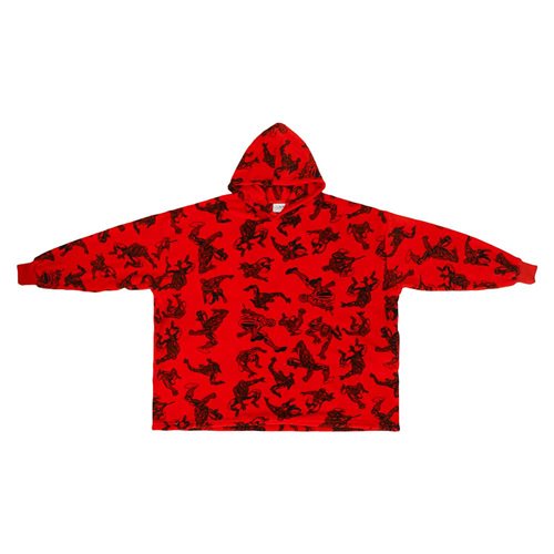 Marvel Spider-Man Plush Oversized Hoodie Blanket