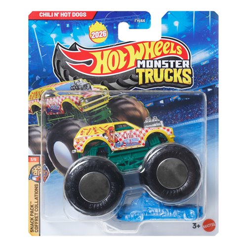 Hot Wheels Monster Trucks 1:64 Scale Vehicle 2026 Mix 5 Case of 8