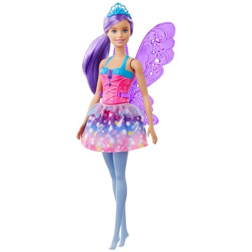 Barbie Dreamtopia Fairy Doll with Purple Hair