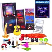 Super Action Stuff! Cyber Dagger Arcade Game On! Action Figure Accessories Set