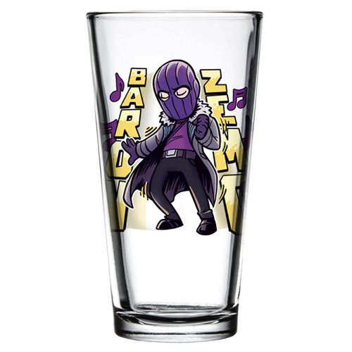 The Falcon and The Winter Soldier Dancing Zemo Toon Tumbler Pint Glass