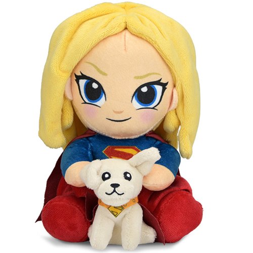 Supergirl & Krypto Phunny Plush