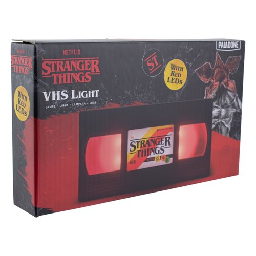 Stranger Things VHS Logo Light