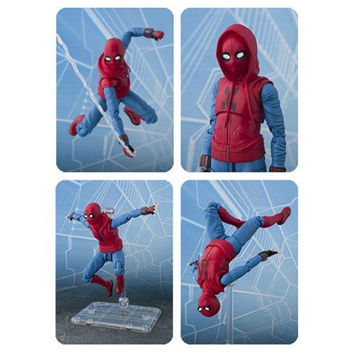 6/'/'S.H.Figuarts Spider-Man Homecoming Home Made PVC Suit Figure SHF Toys New