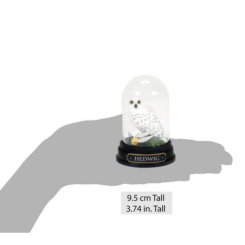 Wizarding World of Harry Potter Hedwig Curiosity Cloche Statue