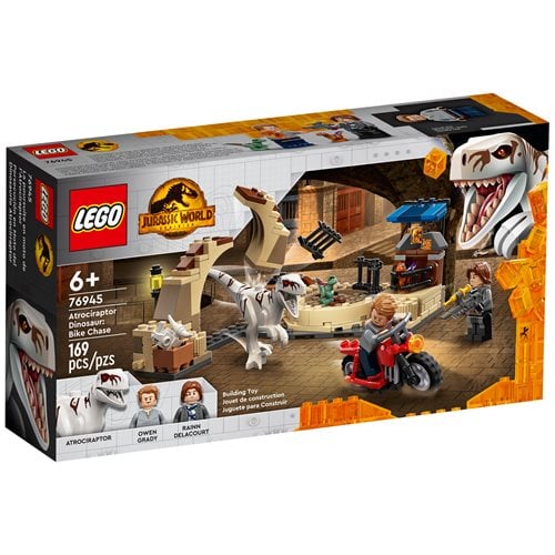 LEGO 76945 Jurassic World Atrociraptor Dinosaur: Bike Chase
