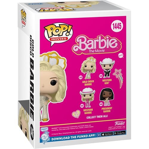 Barbie Movie Gold Disco Jumpsuit Barbie Funko Pop! Vinyl Figure