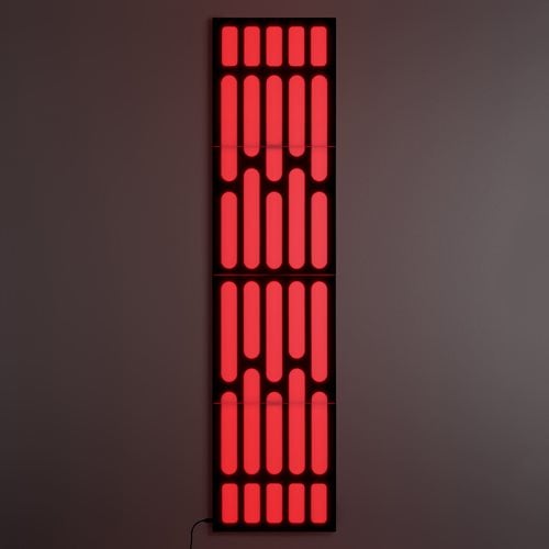 Star Wars Death Star Wall Panel Light with Color Change and Music Reactive Modes - Entertainment Ear