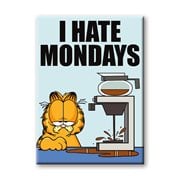 Garfield I Hate Mondays Flat Magnet