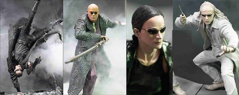 the matrix action figures
