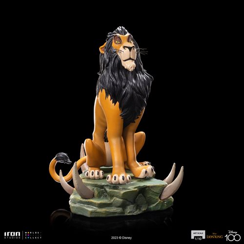 The Lion King Scar Art Scale Limited Edition 1:10 Statue