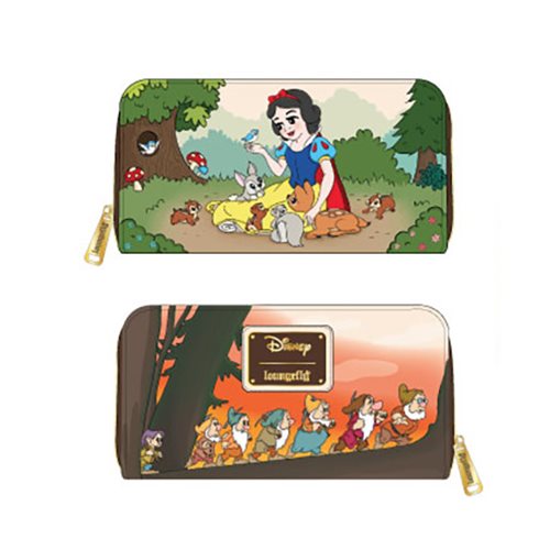 Snow White and the Seven Dwarfs Heigh-Ho Zip-Around Wallet