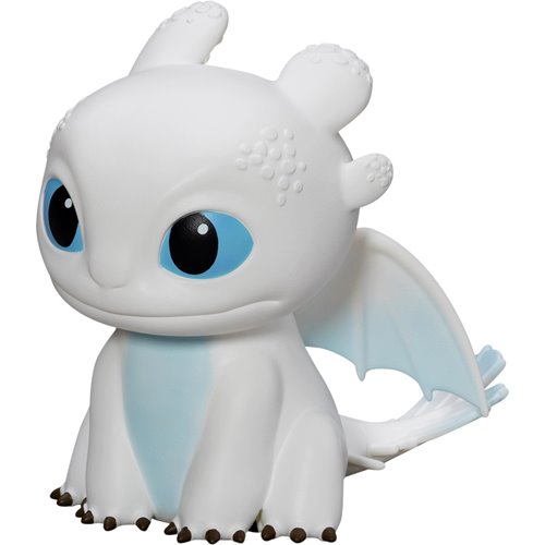 How to Train Your Dragon Light Fury VPBP-022 Palm Size Vinyl Functional Piggy Bank