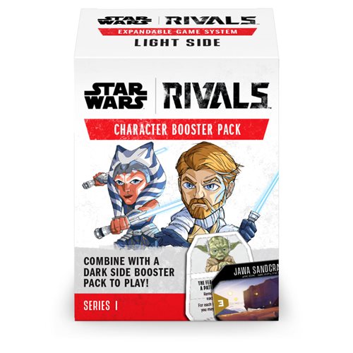 Star Wars Rivals Series 1 Light Side Character Booster Pack Game Case of 16