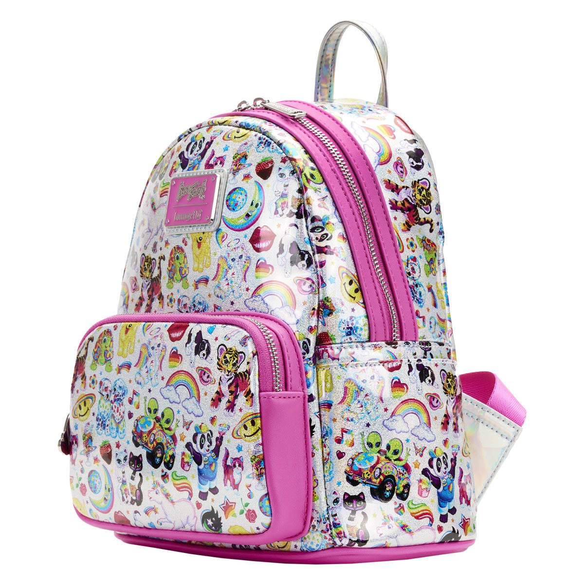 Lacc Exclusive - Hello Kitty Iridescent Mini Backpack | Officially Licensed | Vegan Leather