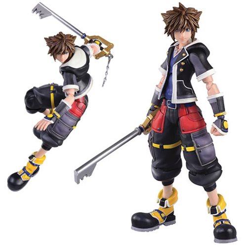 Kingdom Hearts III Bring Arts Sora 2nd Form Version 6-Inch Action Figure -  Previews Exclusive