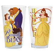 Beauty and the Beast 16 oz. Pint Glass 2-Pack