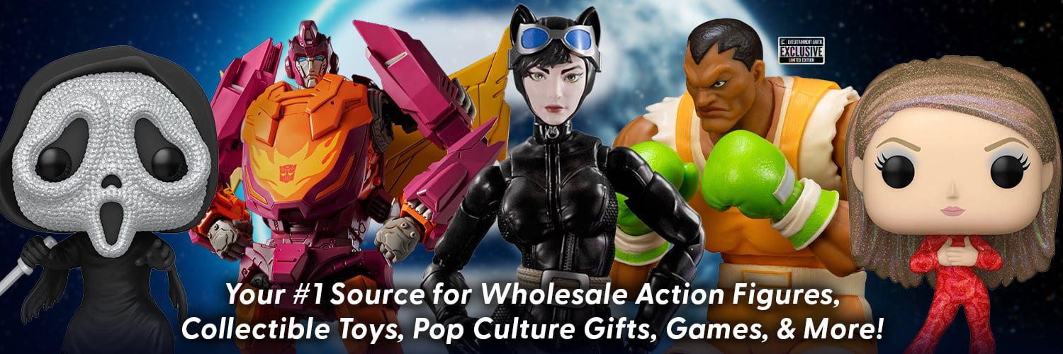 Your #1 Source for Wholesale Action Figures, Collectible Toys, Pop Culture Gifts, Games & More!