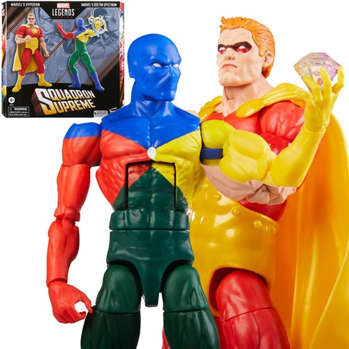 Marvel Legends Hyperion and Doctor Spectrum Squadron Supreme 6-Inch Action Figures