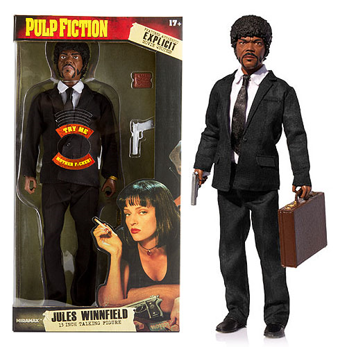 Pulp Fiction Jules Winnfield 13-Inch Talking Action Figure