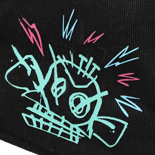 Arcane League of Legends Jinx Curved Bill Snapback Hat