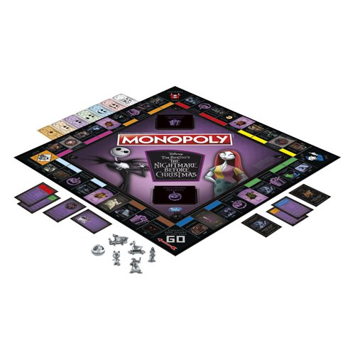 The Nightmare Before Christmas Edition Monopoly Board Game