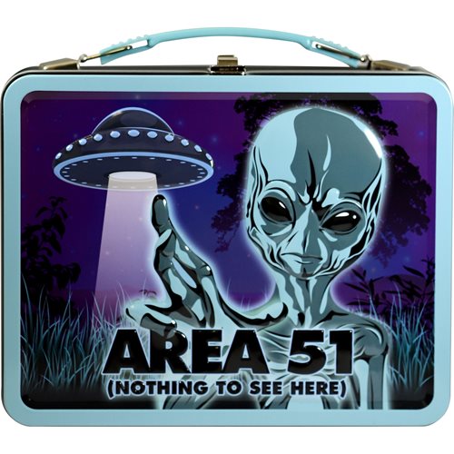 Alien Area 51 Gen 2 Fun Box Tin Tote