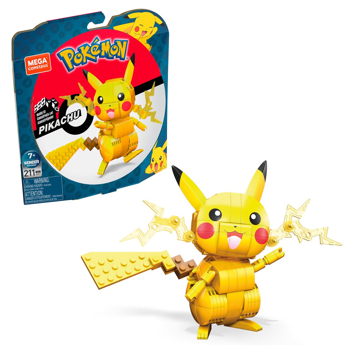 Pokémon Mega Construx Figure MEGA BLOKS® Pikachu 